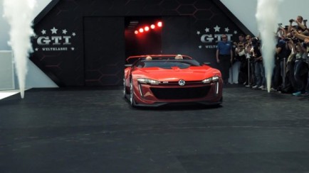 Volkswagen GTI Roadster Vision Gran Turismo Inside Movie