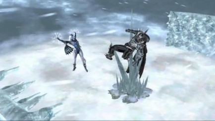Геймплей Injustice: Gods Among Us - Killer Frost против Ares